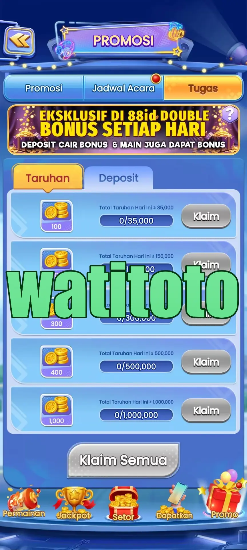 watitoto Tangkapan Layar Resmi APK